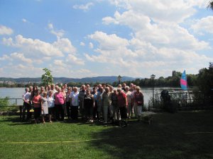 Grillfest mit der SHG der Kehlkopfoperierten in Weinheim am See